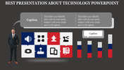 Presentation About Technology PowerPoint for Advanced Topics