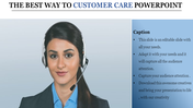 Customer Care PowerPoint Template and Google Slides