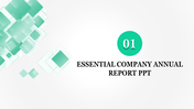 Company Annual Report PPT and Google Slides Themes