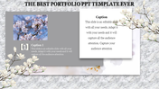 Innovative Portfolio PPT Template for Creative Projects