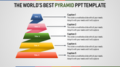 Amazing Pyramid PPT Template for Hierarchical Structures