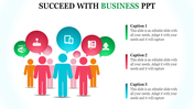 Three Noded Business PPT Templates for Presentations