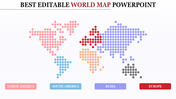 Editable World Map PPT and Google Slides Themes Presentation