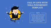 Get our Predesigned Yoga PowerPoint Template For Presentation