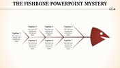 Our Predesigned Fishbone PowerPoint Presentation-Four Node