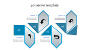 Arrow PowerPoint Presentation Template and Google Slides