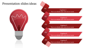 Our Predesigned Presentation Slides Ideas Along With Bulb