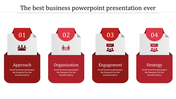 Imaginative Business PowerPoint Template With Four Nodes