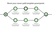 Enrich your Career Path Template PowerPoint Presentation