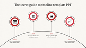 Timeline Slide Template for Detailed Progress Tracking