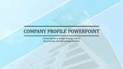 Download our Editable Company Profile PowerPoint Template