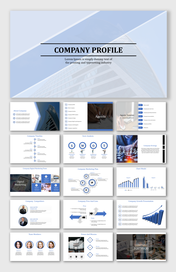 Elevate Company Profile PowerPoint And Google Slides