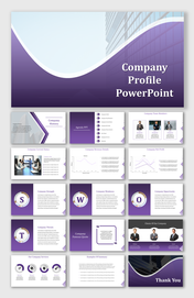 Unique Company Profile PPT And Google Slides Templates