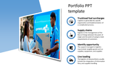 Get our Predesigned Portfolio PPT and Google Slides Template