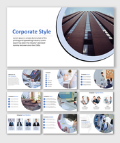 Elegant Corporate PowerPoint And Google Slides Templates