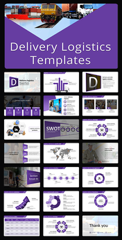 Delivery Logistics Presentation and Google Slides Themes