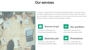 Company Services PowerPoint Template and Google Slides