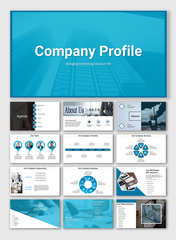 Awesome Company Profile PPT And Google Slides Themes