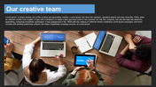 Creative Team PowerPoint Template and Google Slides