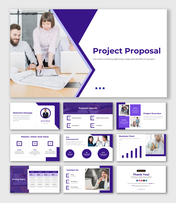 Awesome Project Proposal PowerPoint And Google Slides Themes