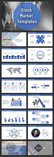 Unique Stock Market PowerPoint Template and Google Slides