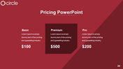 Customizable Pricing PowerPoint Template and Google Slides