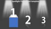 Best Spotlight PowerPoint Template for Key Highlights