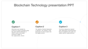 Get Blockchain Technology Presentation PPT-Horizontal Model