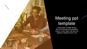 Download nice Corporate Meeting PPT Template Slides