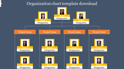 Best Organization Chart PPT Template Download Design