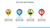 Try Our Team PowerPoint Template Teardrop Model