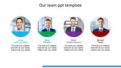 our team powerpoint template for corporate companies