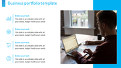 Business PowerPoint Portfolio Template For Presentation