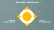 Our Predesigned Infographics Slide Template Diamond Design