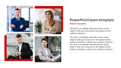 Elegant PowerPoint Team Template PPT Slide Designs