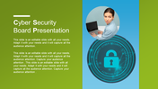 Creative Cyber Security Board PPT and Google Slides