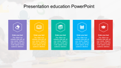 Affordable Presentation Education PowerPoint Template Slide