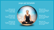 Elegant Yoga PowerPoint Template and Google Slides