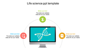 Editable Life Science PPT Template Presentation Designs