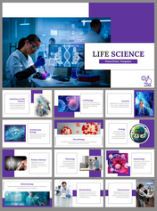 Life Science Presentation And Google Slides Themes