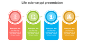 Attractive Life Science PPT Presentation Template Design