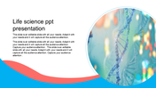 Stunning Life Science PPT Presentation Slide Template