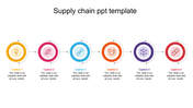 Creative Supply Chain PPT Template Presentation Slide