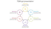 Multicolor TQM PPT Presentation Slide Template Designs