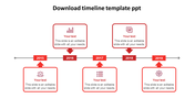 Download Timeline Template PPT for Structured Presentations