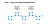 Our Predesigned Project Timeline Template PPT Free Download