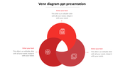 Editable Venn Diagram PPT Presentation In Circle Model