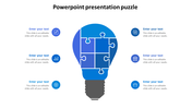 PowerPoint Presentation Puzzle Template Slide Design