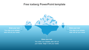 Amazing Free Iceberg PowerPoint Template Slide