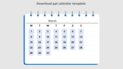 Download PPT Calendar Template PowerPoint Presentation